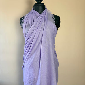 Fine cotton modal scarf/sarong 'JERSEY'