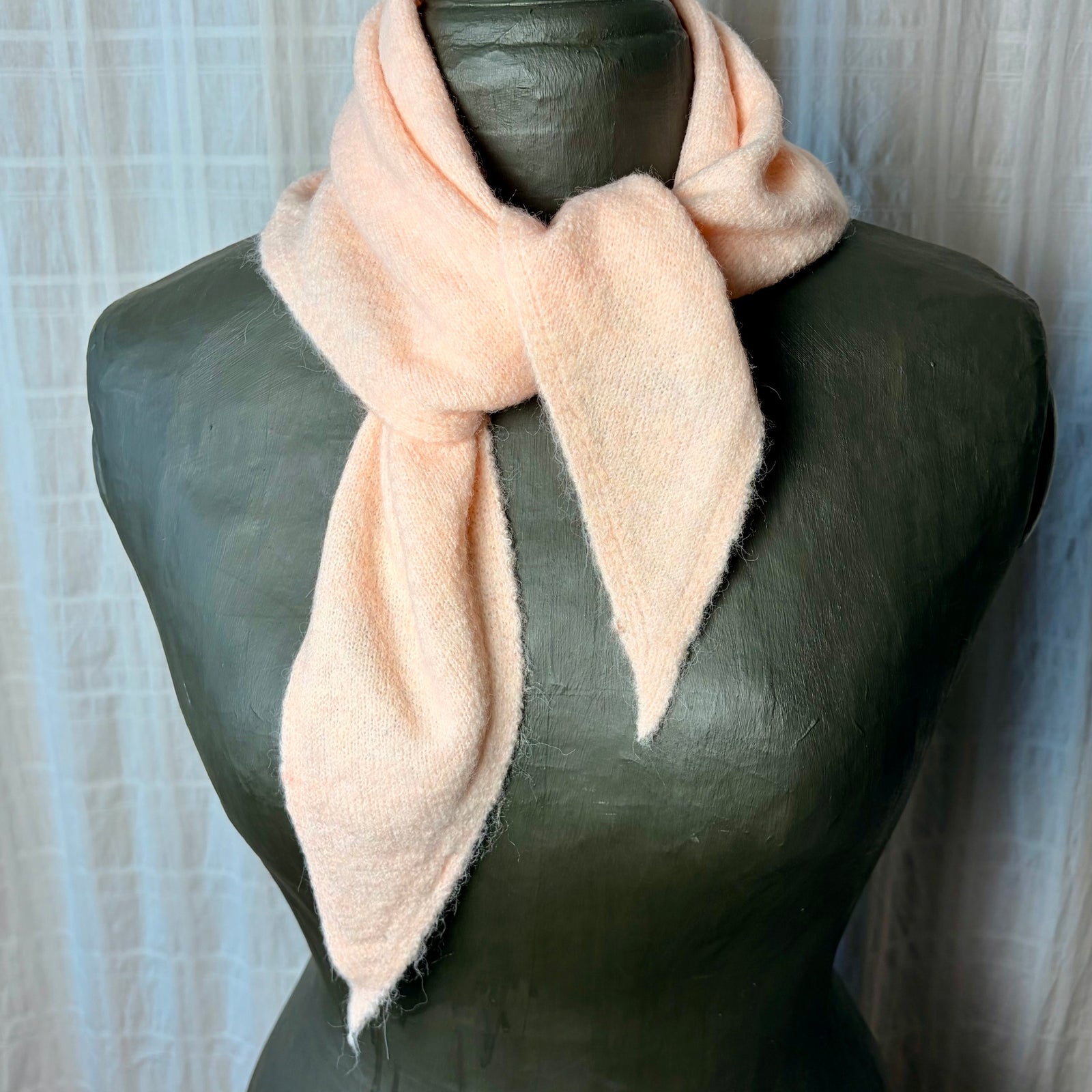COTSWOLD triangle wool mix scarf