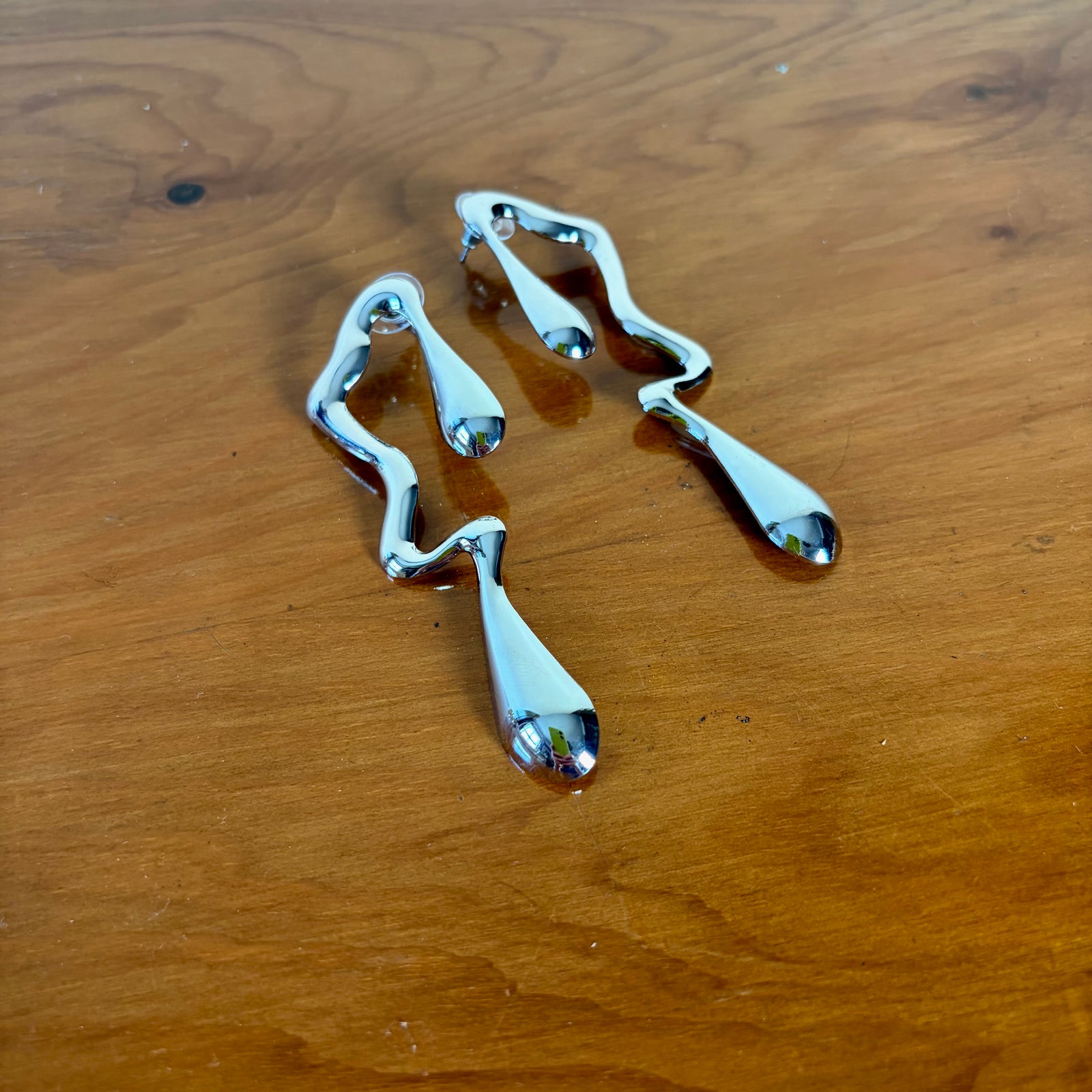 Shaped statement earrings 'MARTINE'