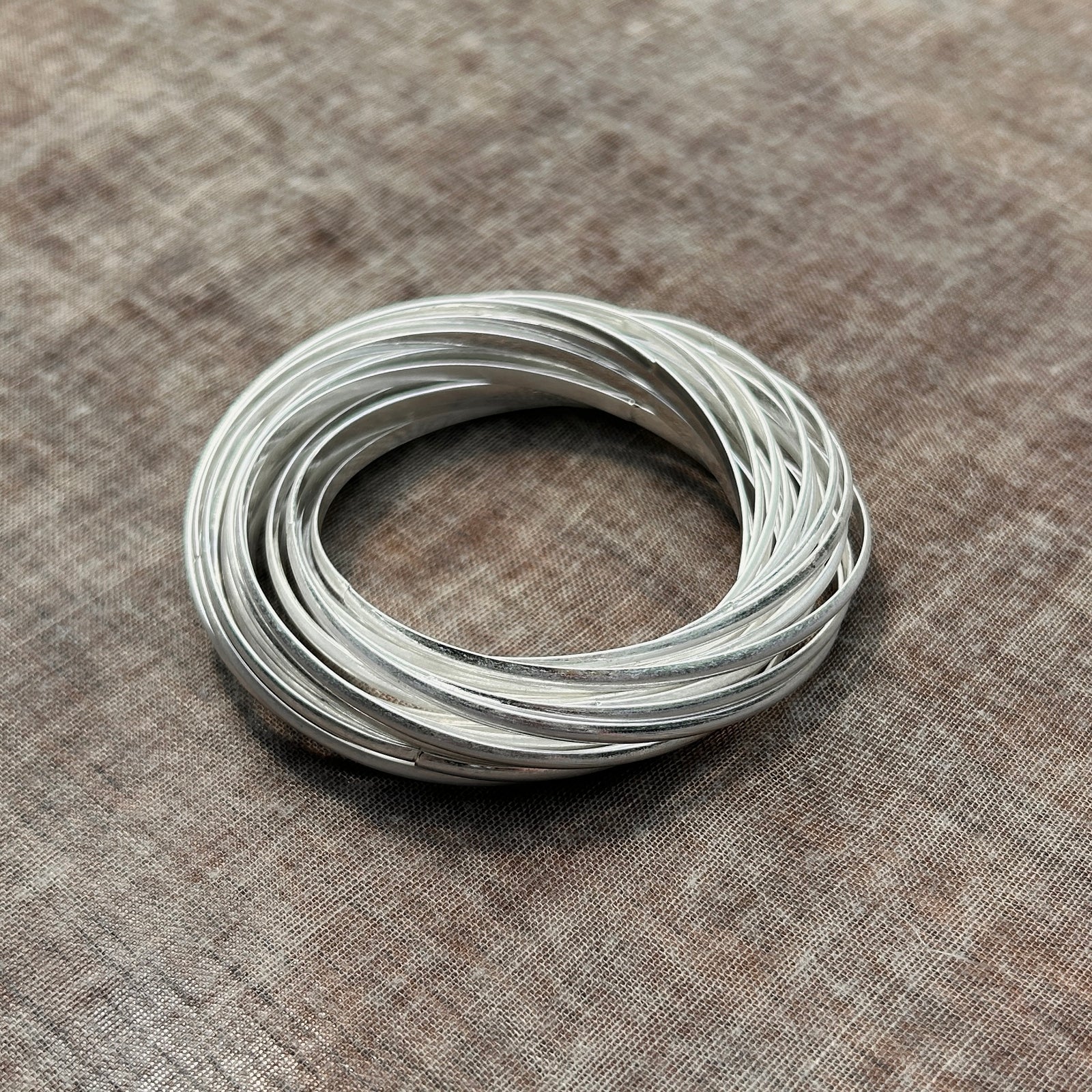 Multi-band metal bracelet 'CLOTEIL'