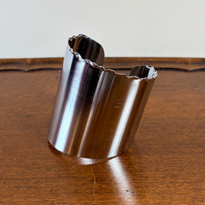 Ziva - plain steel cuff bracelet