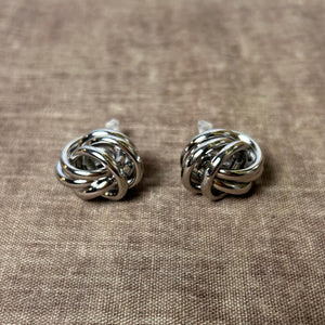 MELANIE small knot stud earrings