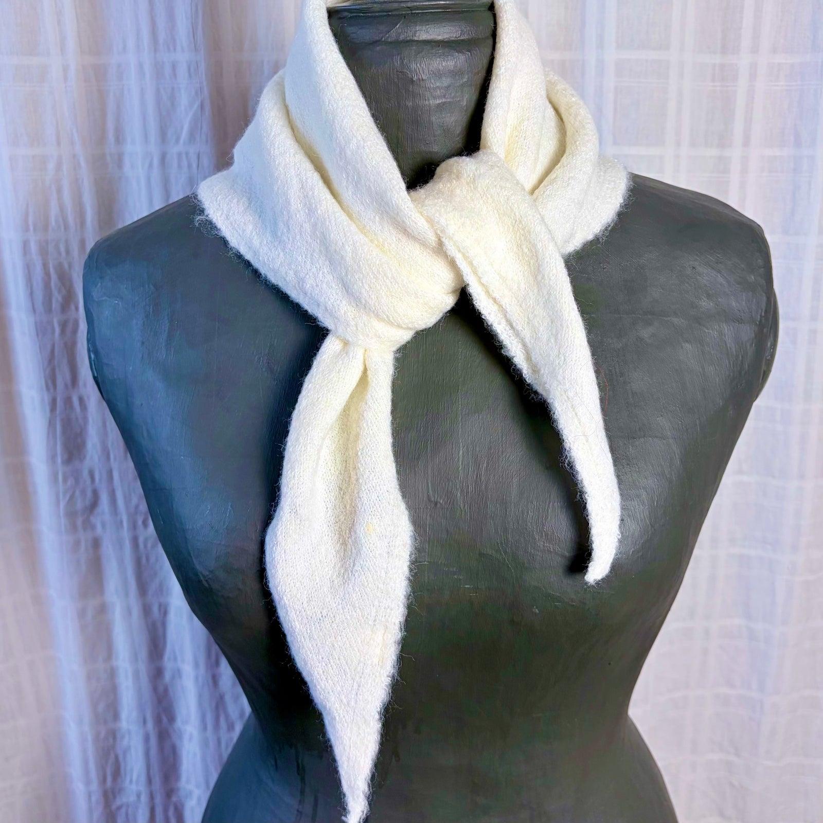 COTSWOLD triangle wool mix scarf