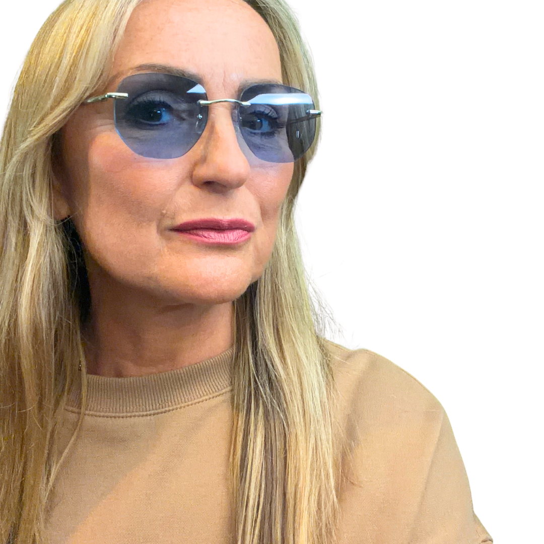 Cuba - frameless retro style ladies sunglasses